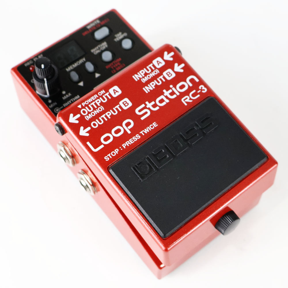 【中古】 BOSS ボス Loop Station RC-3 ルーパー エフェクター ループステーション 本体画像 斜め2