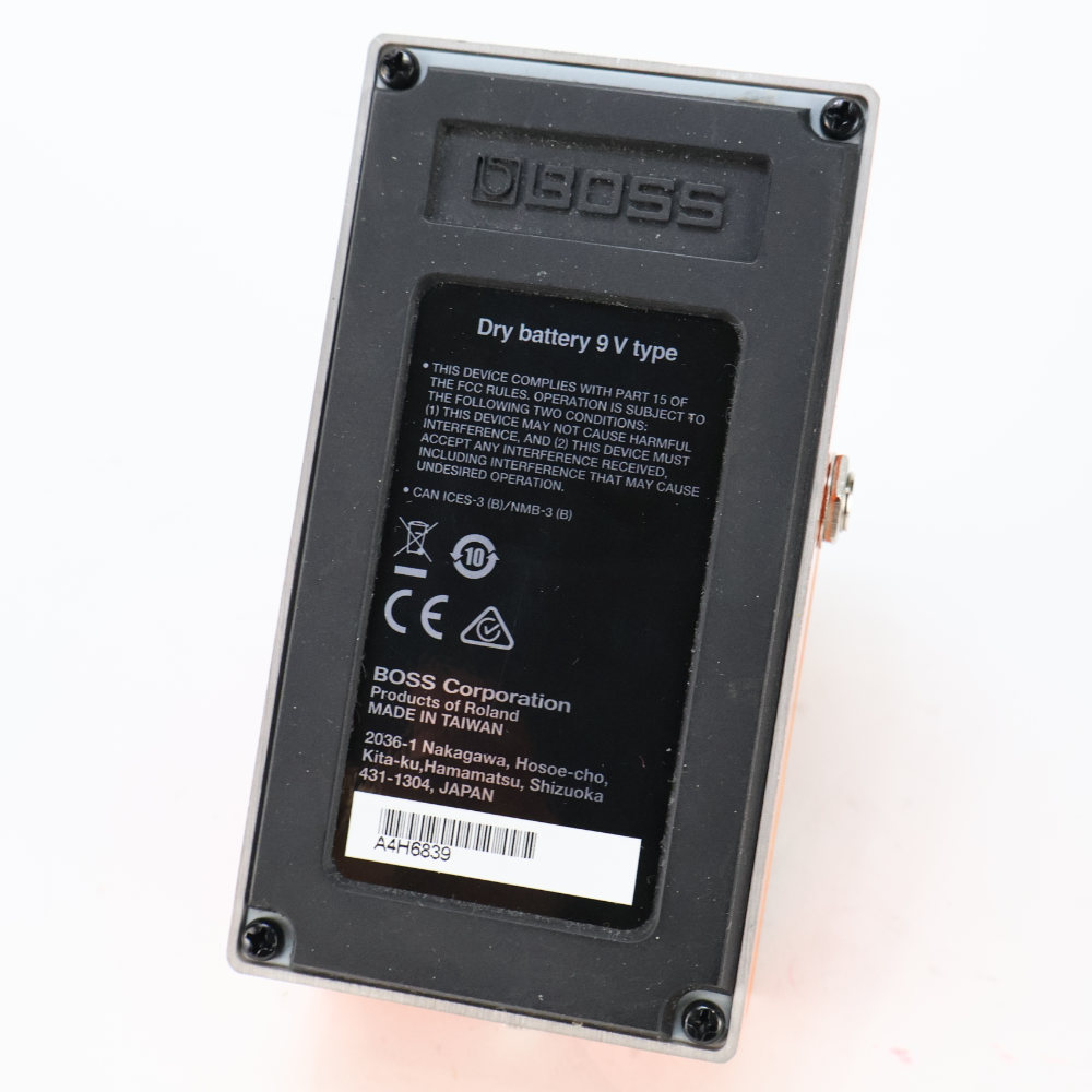 【中古】ディストーション エフェクター BOSS DS-1X Distortion ギターエフェクター 本体画像 裏