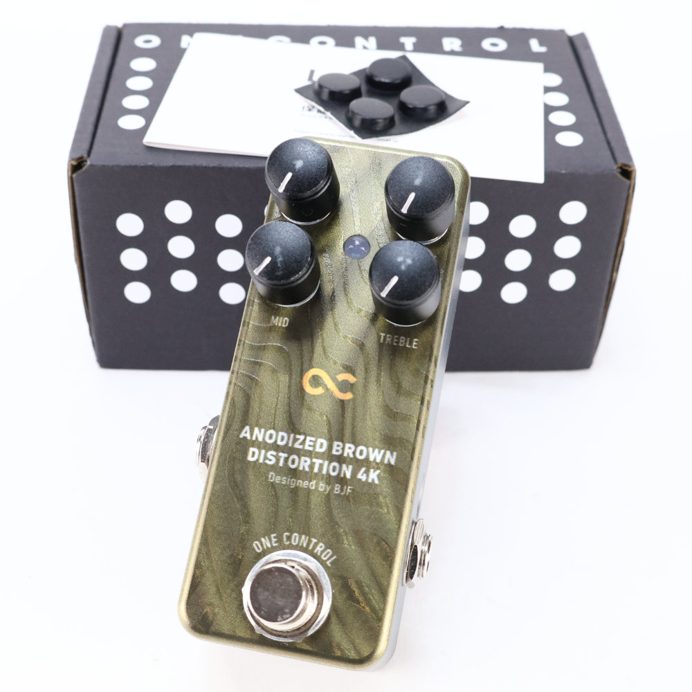 【中古】 One Control Anodized Brown Distortion 4K ディストーション ギターエフェクター
