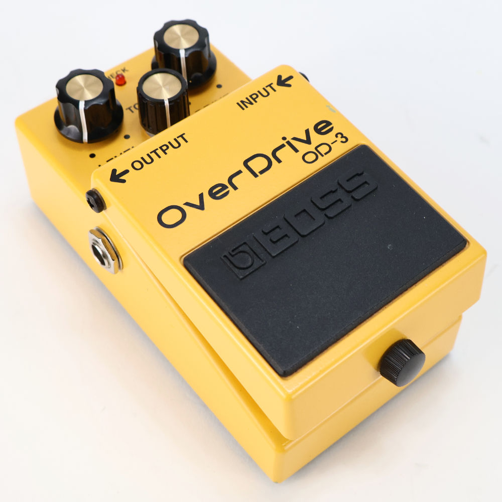 【中古】 オーバードライブ エフェクター BOSS OD-3 Over Drive ギターエフェクター 本体画像 斜め 2
