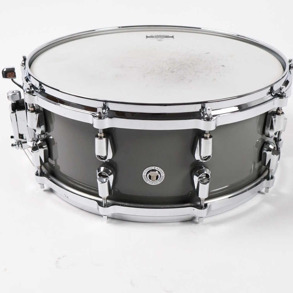【中古】 スネアドラム ヤマハ YAMAHA BSD0545 Birch Custom Absolute 14x5.5 Made in Japan 側面