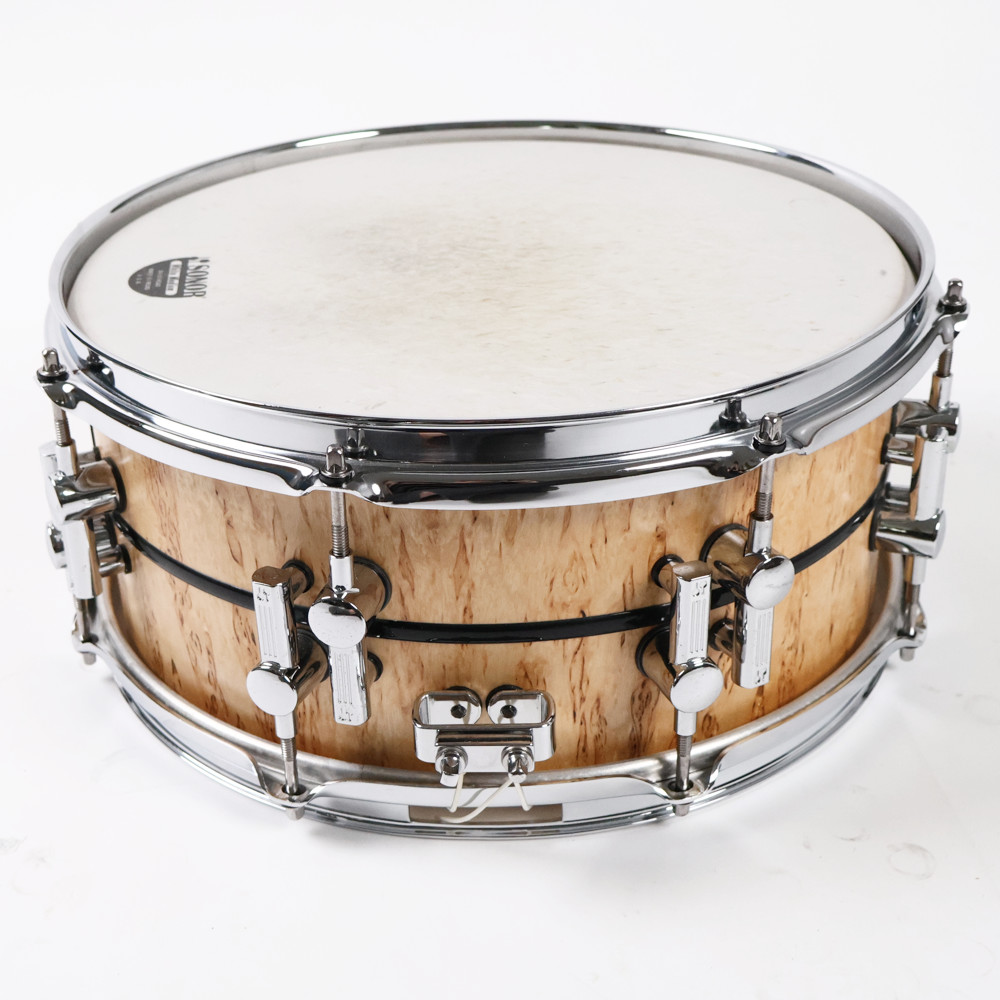 【中古】 スネアドラム ソナー SONOR SSD10-13575BG Benny Greb Signature Snare Drum Beech 13x5.75 側面