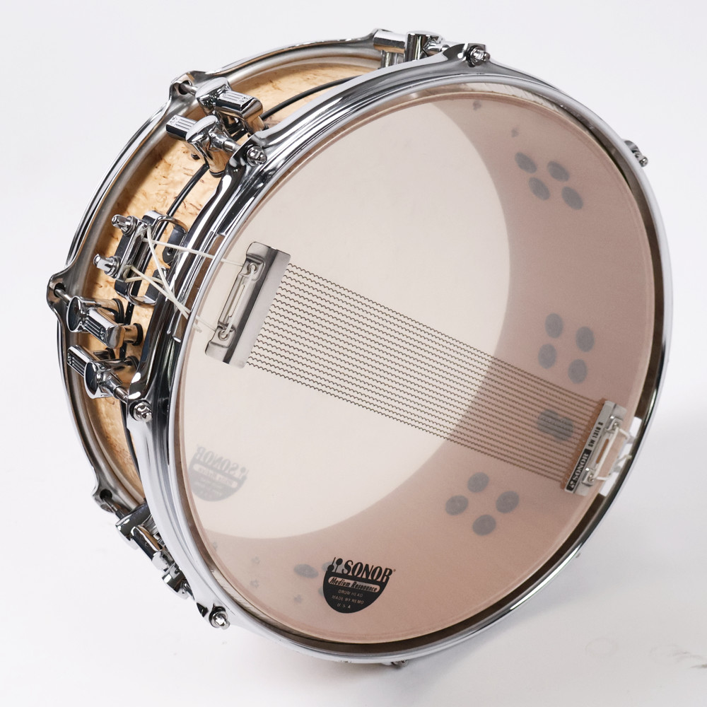 【中古】 スネアドラム ソナー SONOR SSD10-13575BG Benny Greb Signature Snare Drum Beech 13x5.75 スネアサイド