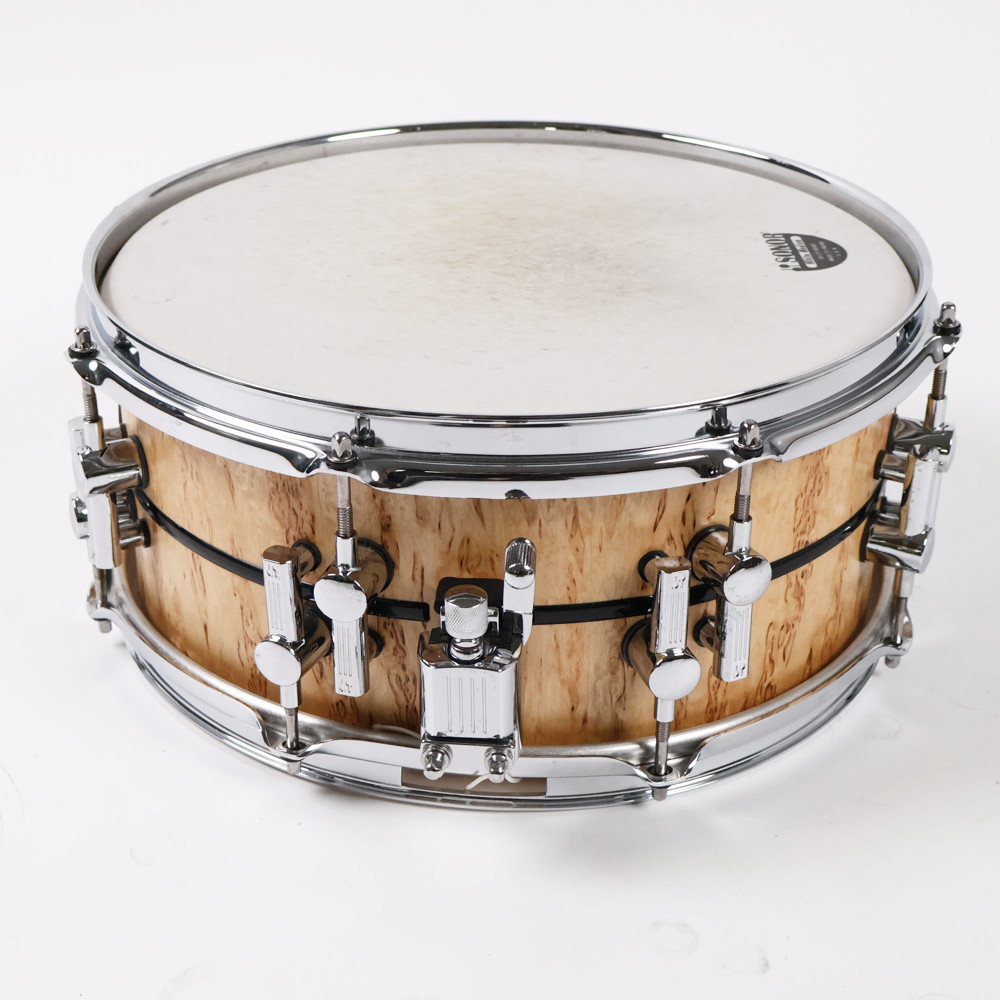 【中古】 スネアドラム ソナー SONOR SSD10-13575BG Benny Greb Signature Snare Drum Beech 13x5.75 側面