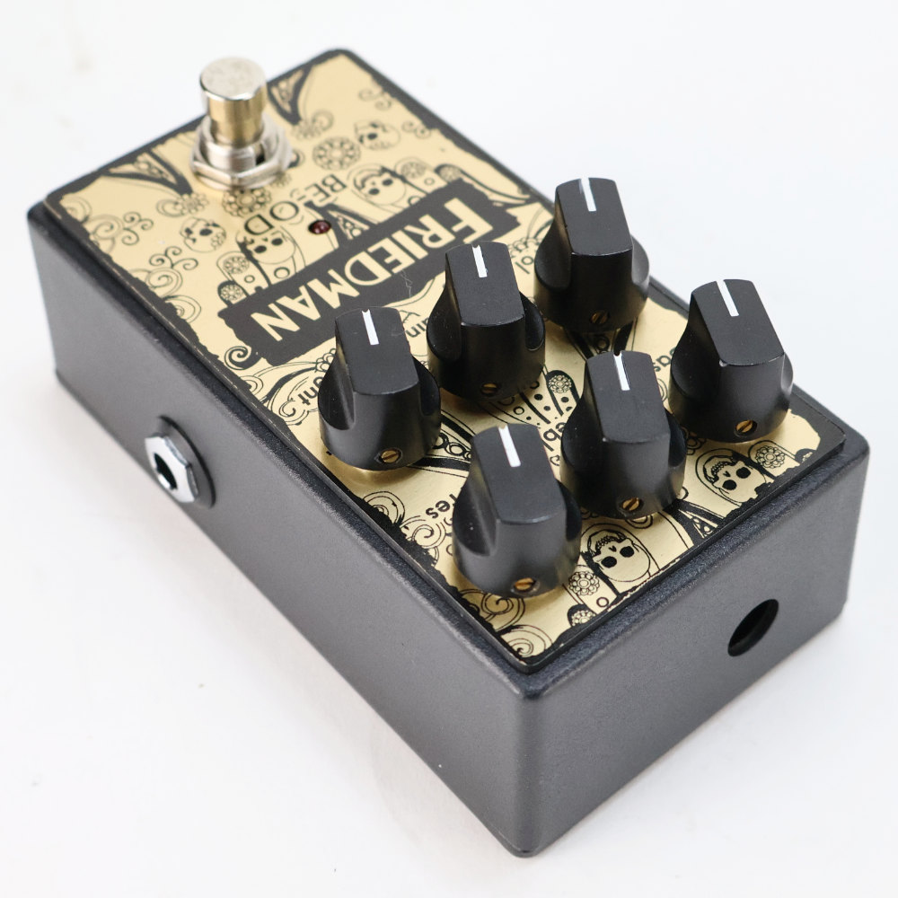 【中古】 オーバードライブ エフェクター Friedman BE-OD-AM Artisan ギターエフェクター フリードマン 本体画像 斜め