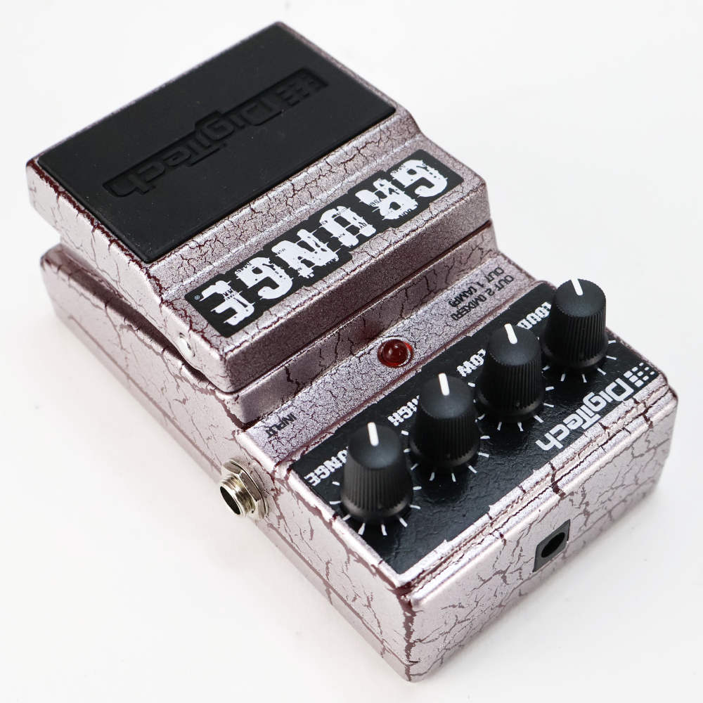 【中古】 DigiTech デジテック GRUNGE  DGR ディストーション ギターエフェクター グランジ 本体画像 斜め 