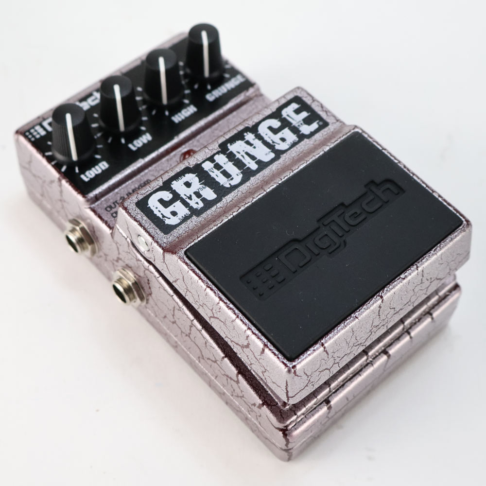 【中古】 DigiTech デジテック GRUNGE  DGR ディストーション ギターエフェクター グランジ 本体画像 斜め 2