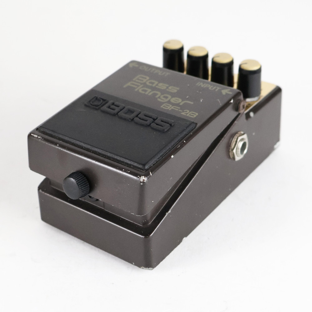 【中古】ベースフランジャー エフェクター BOSS BF-2B Bass Flanger ベースエフェクター 側面