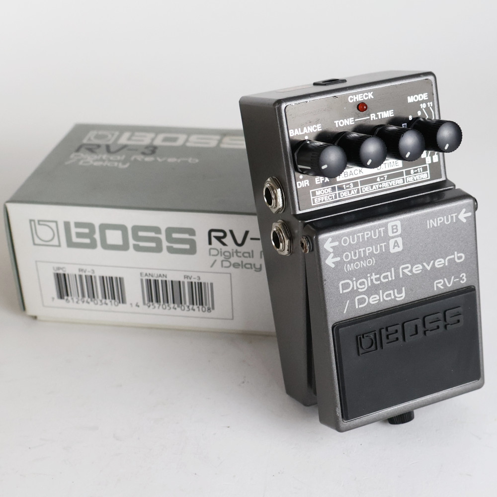 【中古】 デジタルリバーブ ディレイ エフェクター BOSS RV-3 Digital Reverb Delay ボス ギターエフェクター
