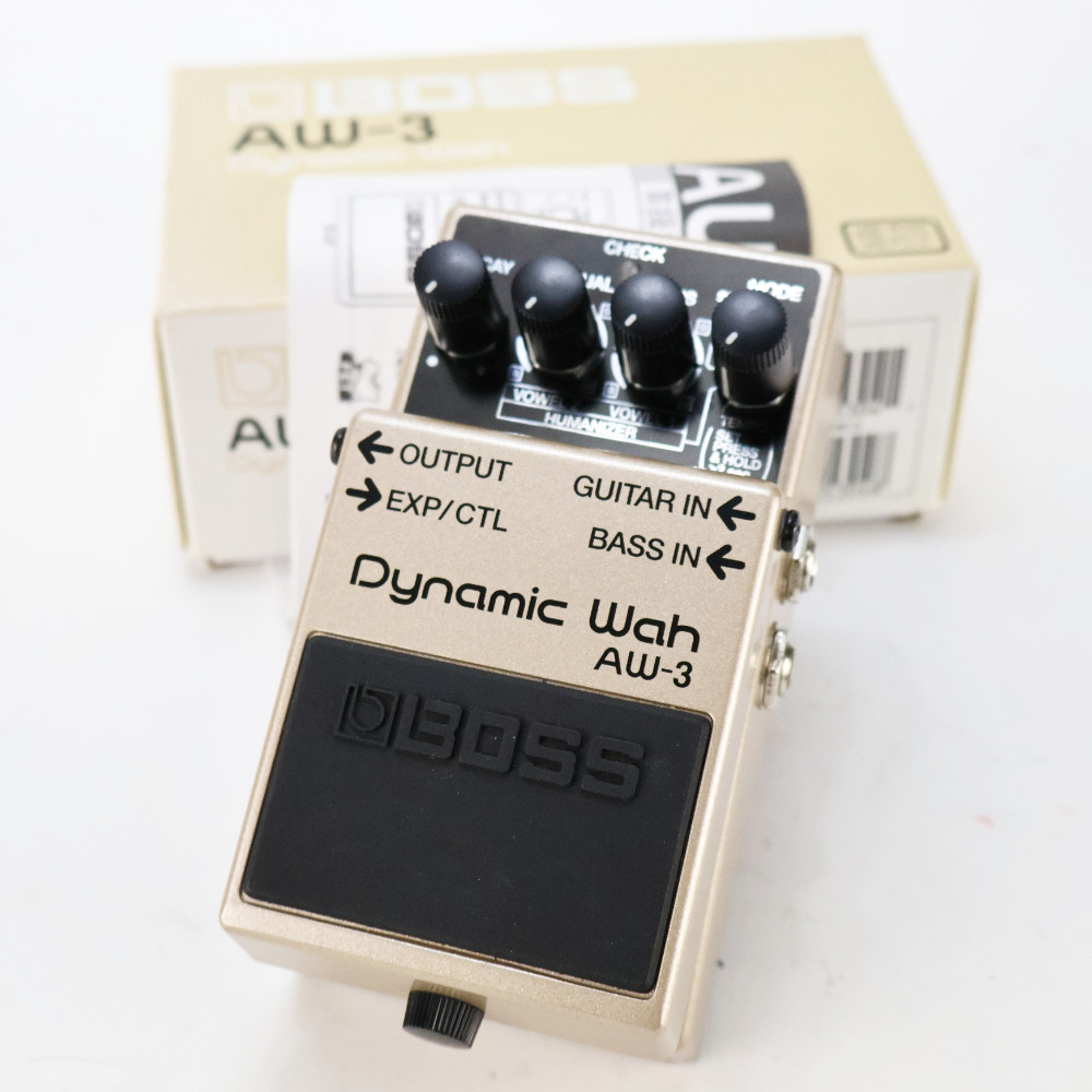 【中古】ダイナミックワウ エフェクター BOSS AW-3 Dynamic Wah ボス オートワウ ギターエフェクター ベースエフェクター