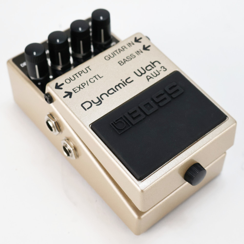 【中古】ダイナミックワウ エフェクター BOSS AW-3 Dynamic Wah ボス オートワウ ギターエフェクター ベースエフェクター 本体画像 斜め2
