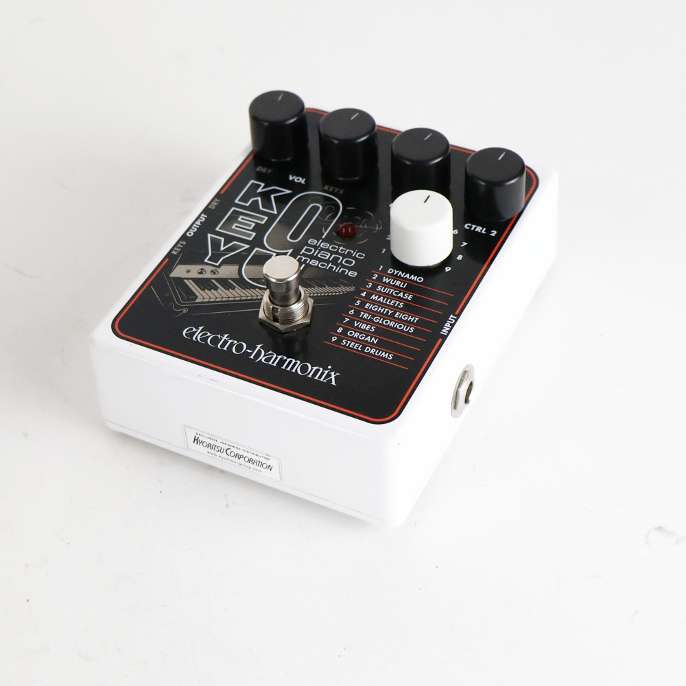 【中古】 ELECTRO-HARMONIX KEY9 Electric Piano Machine ピアノマシン エフェクター 側面
