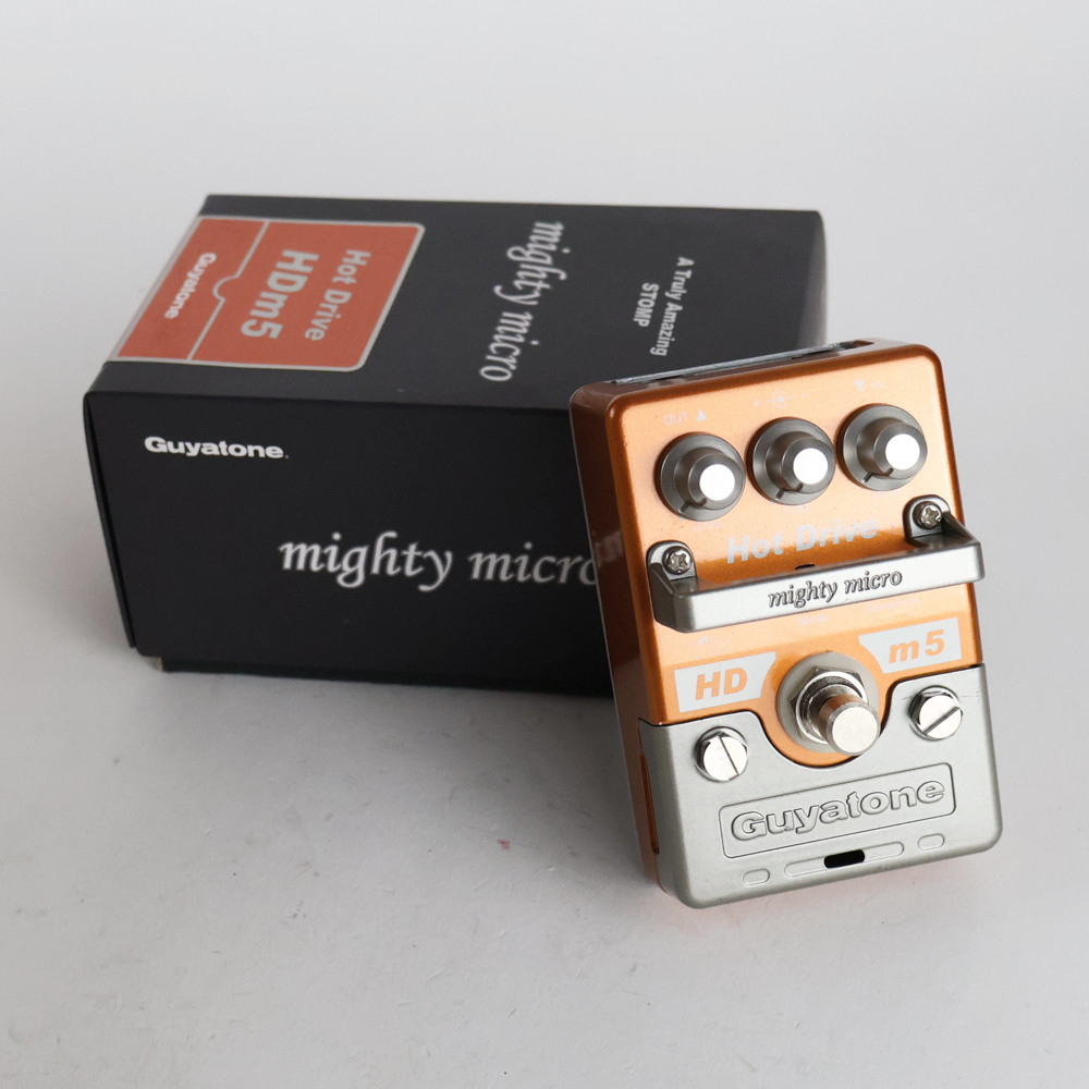 【中古】 オーバードライブ エフェクター Guyatone グヤトーン HDm5 Hot Drive mighty micro ギターエフェクター