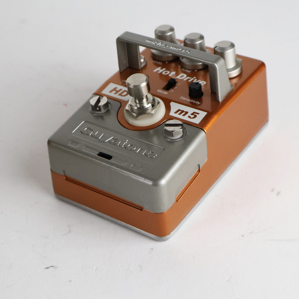 【中古】 オーバードライブ エフェクター Guyatone グヤトーン HDm5 Hot Drive mighty micro ギターエフェクター 側面