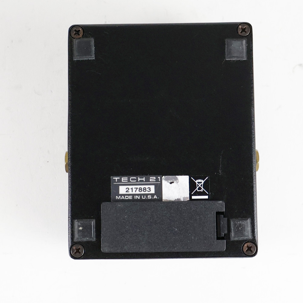 【中古】 オーバードライブ エフェクター TECH21 Liverpool リバプール サンズアンプ SansAmp 裏面
