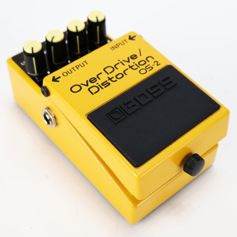 【中古】オーバードライブ ディストーション エフェクター BOSS OS-2 OverDrive Distortion ギターエフェクター 本体画像 斜め 2