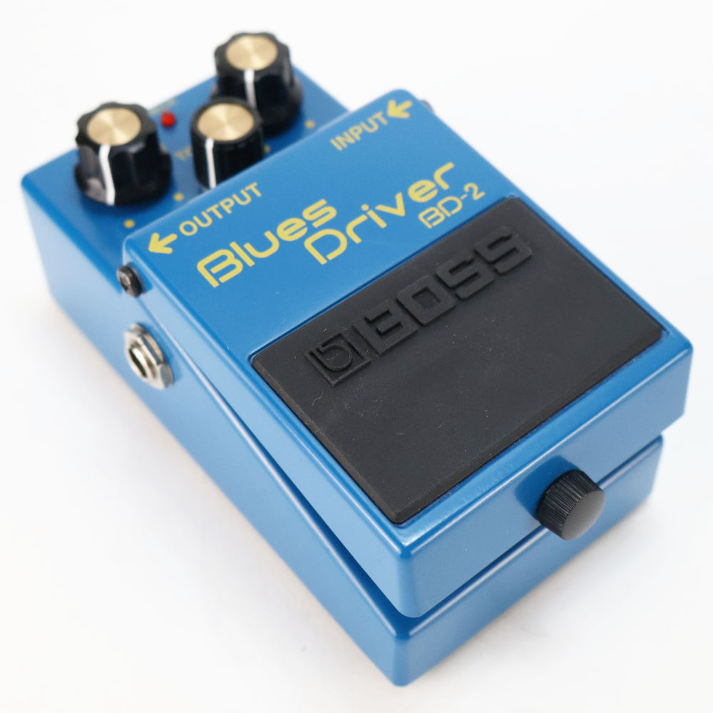 【中古】 ブルースドライバー エフェクター BOSS BD-2 Blues Driver ギターエフェクター オーバードライブ ブルドラ 本体画像 斜め 2