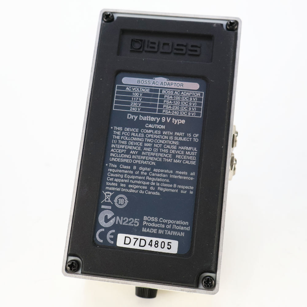 【中古】 クロマチックチューナー BOSS TU-3 Chromatic Tuner 本体画像 裏