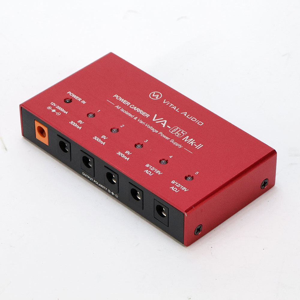 【中古】 Vital Audio バイタルオーディオ POWER CARRIER VA-05 MkII パワーサプライ 全体