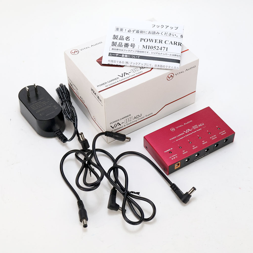 【中古】 パワーサプライ VITAL AUDIO VA-05 ADJ パワーキャリア