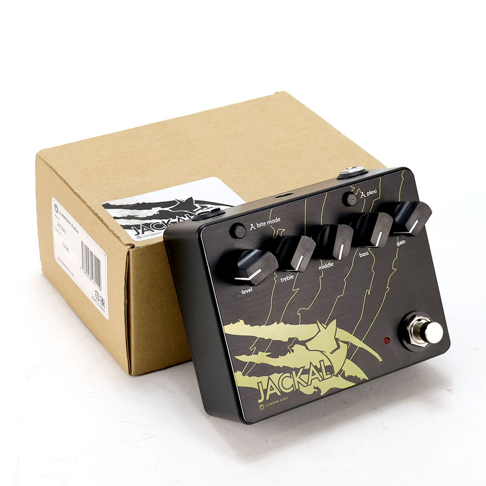 【中古】 Limetone Audio JACKAL ハイゲインドライブペダル ギターエフェクター ライムトーンオーディオ ジャッカル