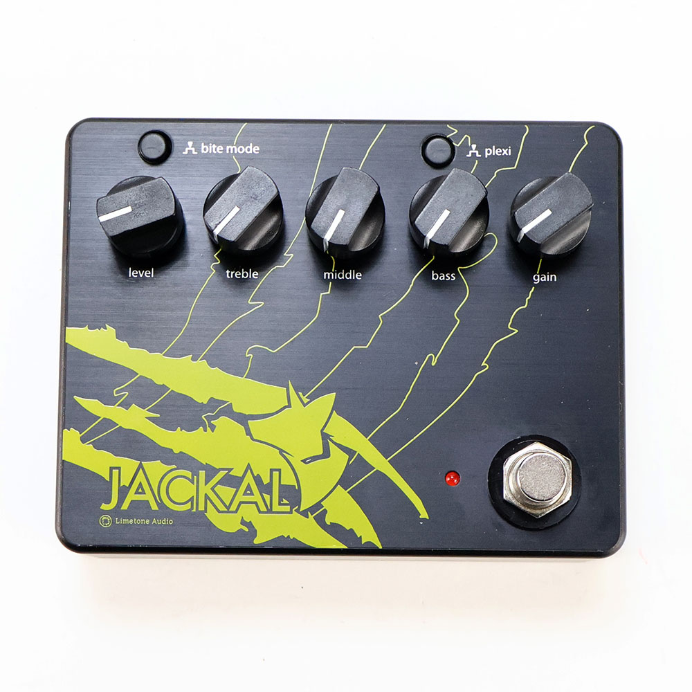 【中古】 Limetone Audio JACKAL ハイゲインドライブペダル ギターエフェクター ライムトーンオーディオ ジャッカル 正面