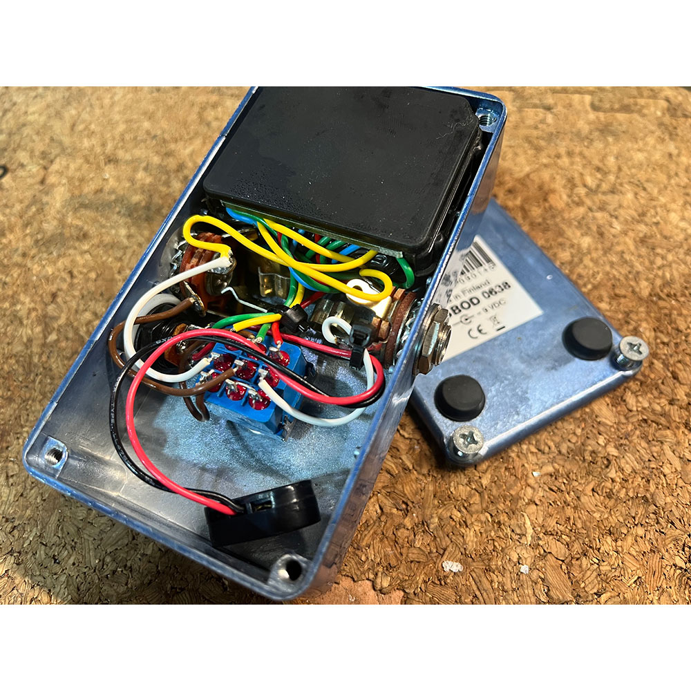 【中古】 エフェクター Mad Professor Sky Blue OverDrive BJF DESIGN マッドプロフェッサー スカイブルーオーバードライブ 基盤