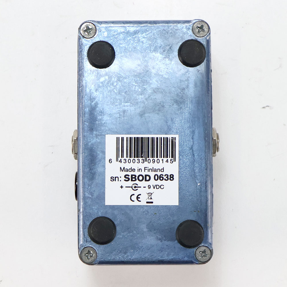 【中古】 エフェクター Mad Professor Sky Blue OverDrive BJF DESIGN マッドプロフェッサー スカイブルーオーバードライブ 裏面