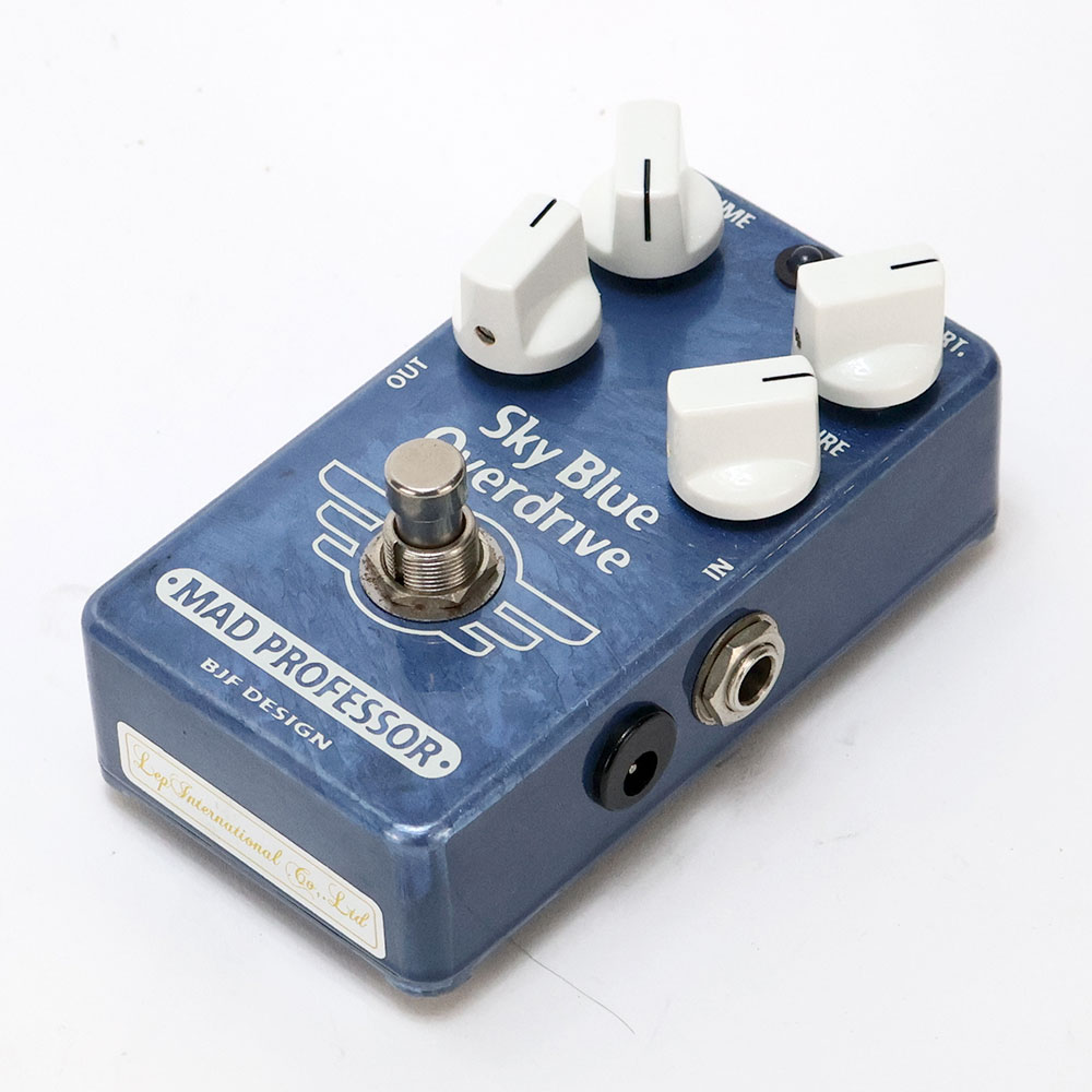 【中古】 エフェクター Mad Professor Sky Blue OverDrive BJF DESIGN マッドプロフェッサー スカイブルーオーバードライブ 全体