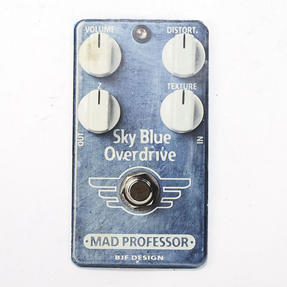 【中古】 エフェクター Mad Professor Sky Blue OverDrive BJF DESIGN マッドプロフェッサー スカイブルーオーバードライブ 付属品