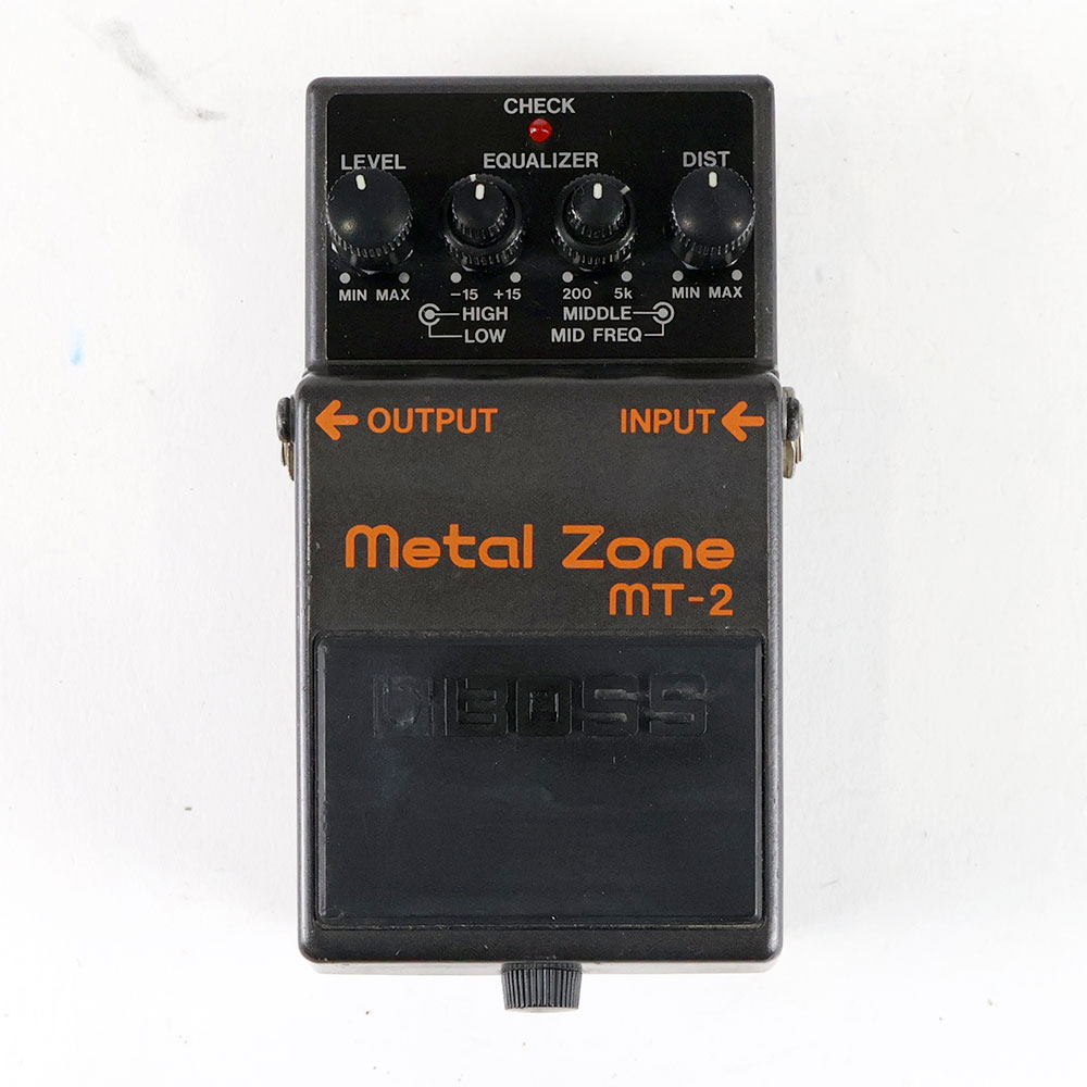 【中古】メタルゾーン エフェクター BOSS MT-2 Metal Zone ボス ギターエフェクター