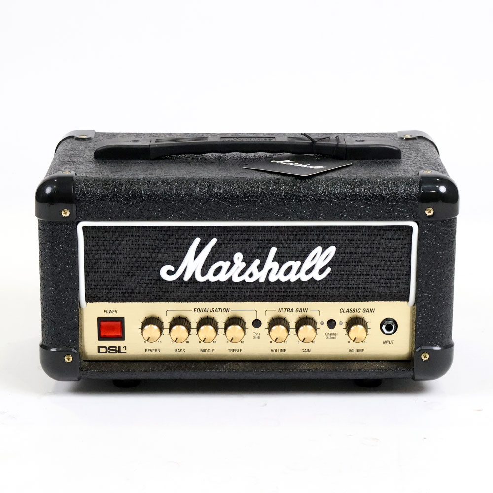 【中古】 ギターアンプ MARSHALL DSL1H 小型ギターアンプヘッド 真空管アンプ マーシャル DSL1HR 正面
