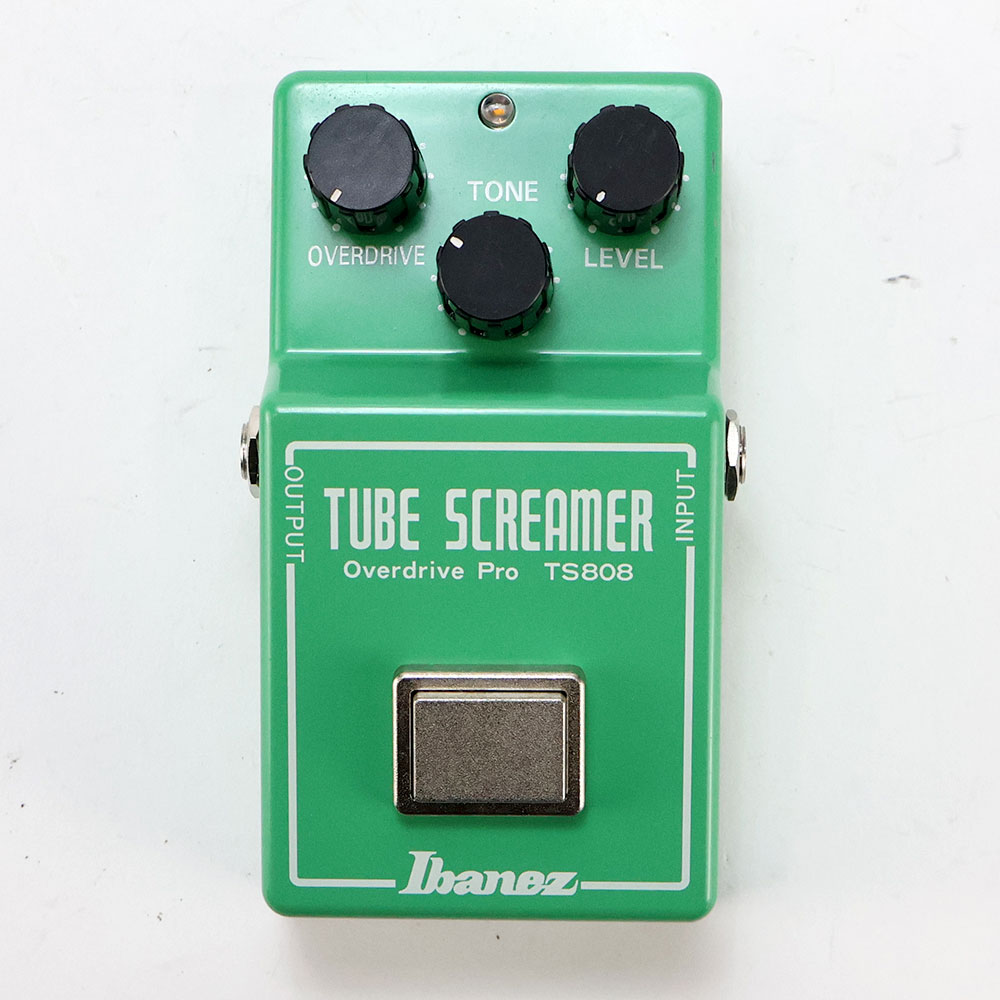 【中古】 エフェクター Ibanez TS-808 OverDrive Pro Tube Screamer チューブスクリーマー TS808 正面