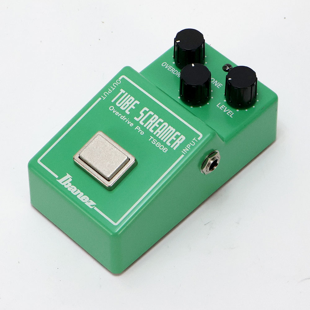 【中古】 エフェクター Ibanez TS-808 OverDrive Pro Tube Screamer チューブスクリーマー TS808 全体