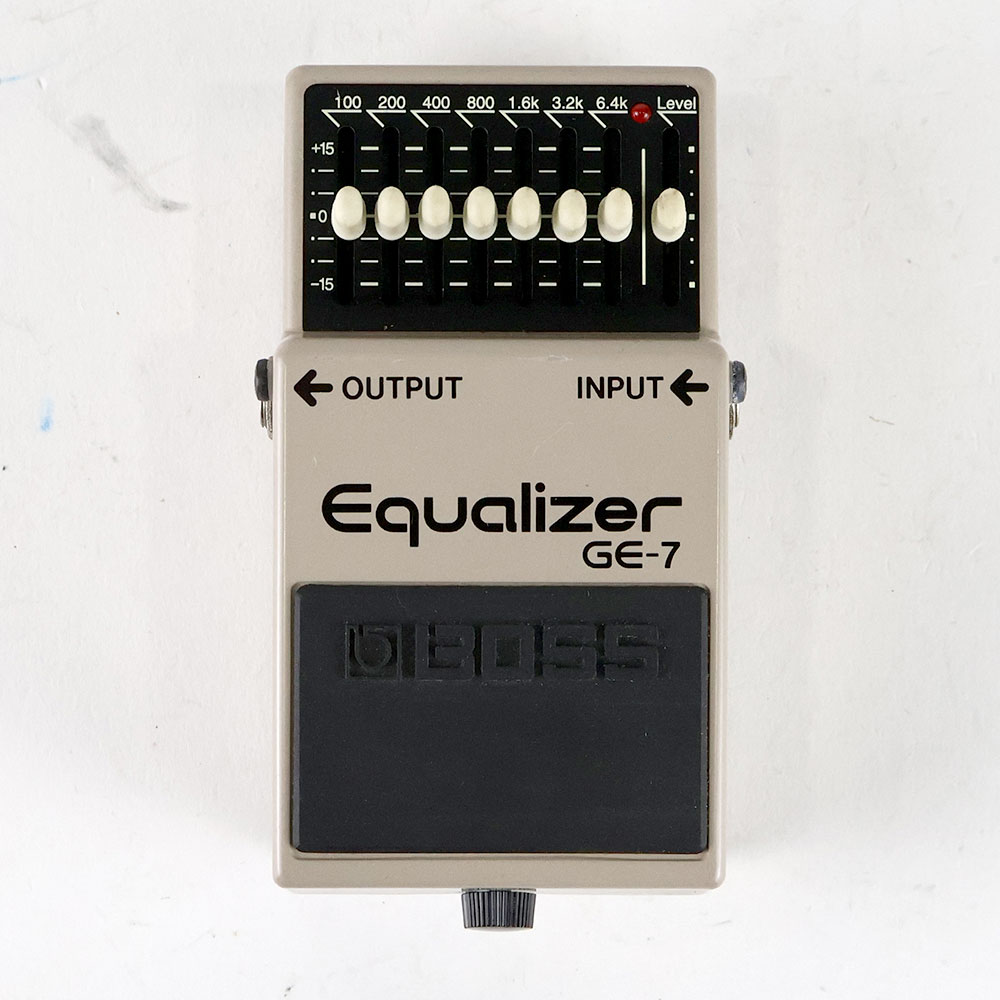 【中古】イコライザー エフェクター BOSS GE-7 Equalizer ギターエフェクター Made in TAIWAN 台湾製