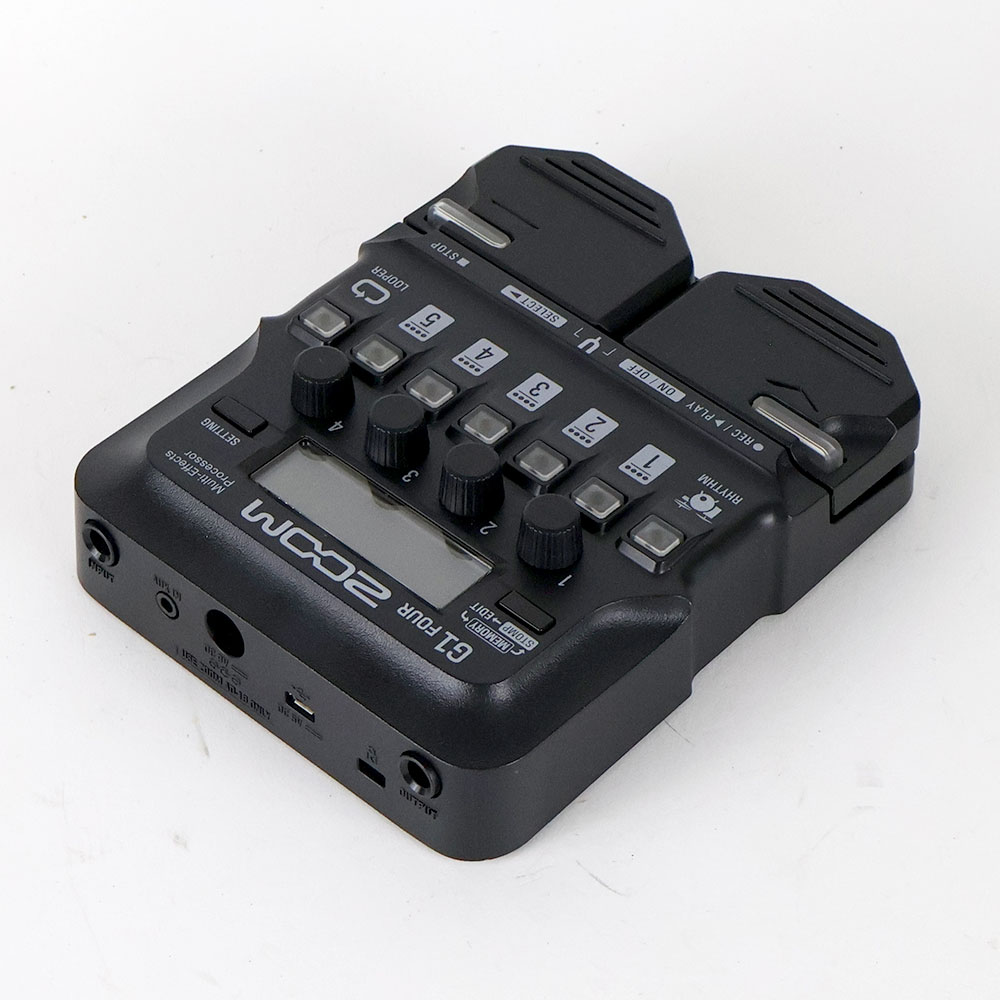 【中古】 ズーム ZOOM G1 FOUR ギターマルチエフェクター 全体