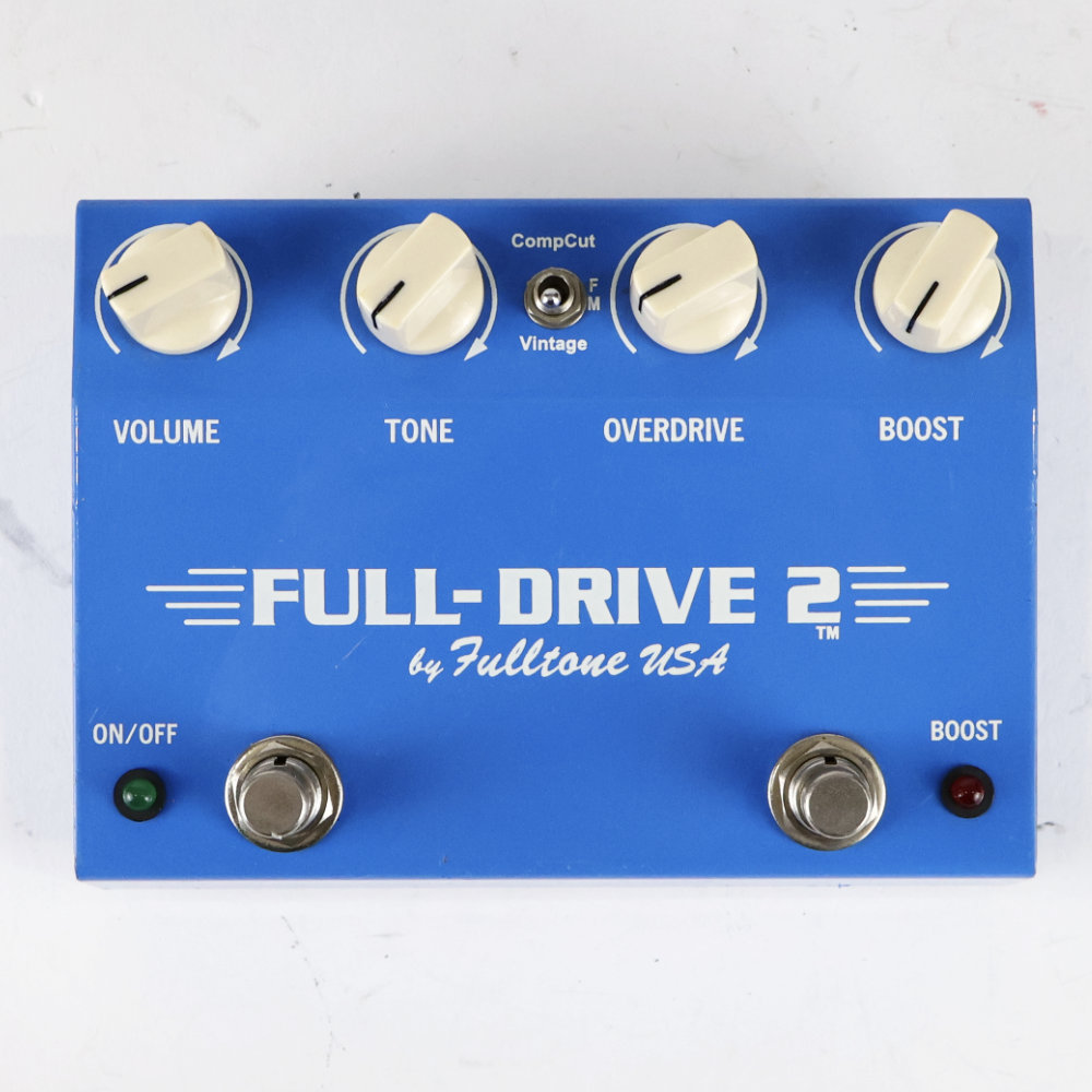 【中古】 エフェクター Fulltone Full-Drive 2 with mini SW. CompCut ギターエフェクター フルトーン フルドライブ