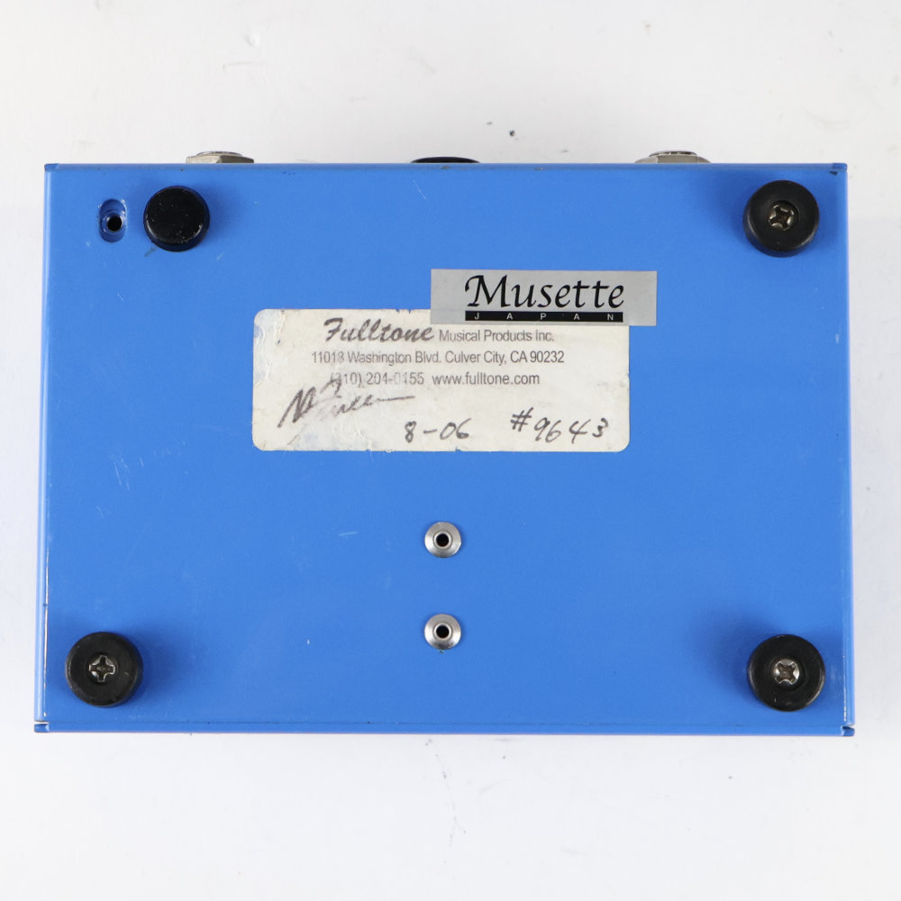 【中古】 エフェクター Fulltone Full-Drive 2 with mini SW. CompCut ギターエフェクター フルトーン フルドライブ 底面
