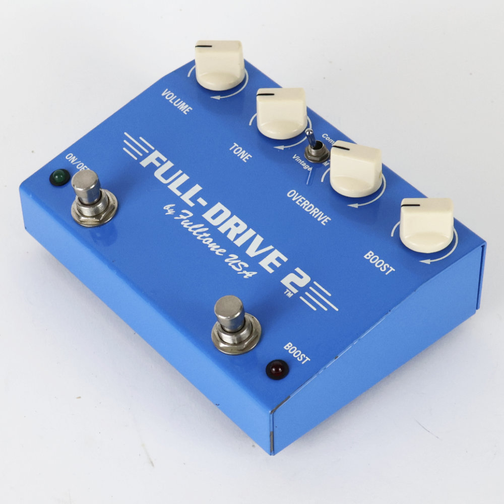 【中古】 エフェクター Fulltone Full-Drive 2 with mini SW. CompCut ギターエフェクター フルトーン フルドライブ 全体