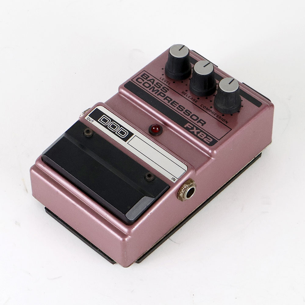 【中古】 エフェクター DOD FX82 BASS COMPRESSOR ベースコンプレッサー 全体
