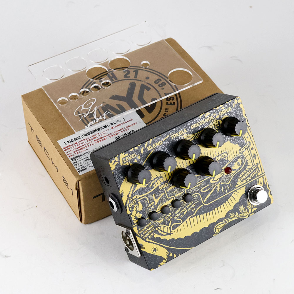 【中古】 TECH21 SansAmp BASS DRIVER DI-J J（LUNA SEA）シグネチャーモデル ベース用DI プリアンプ