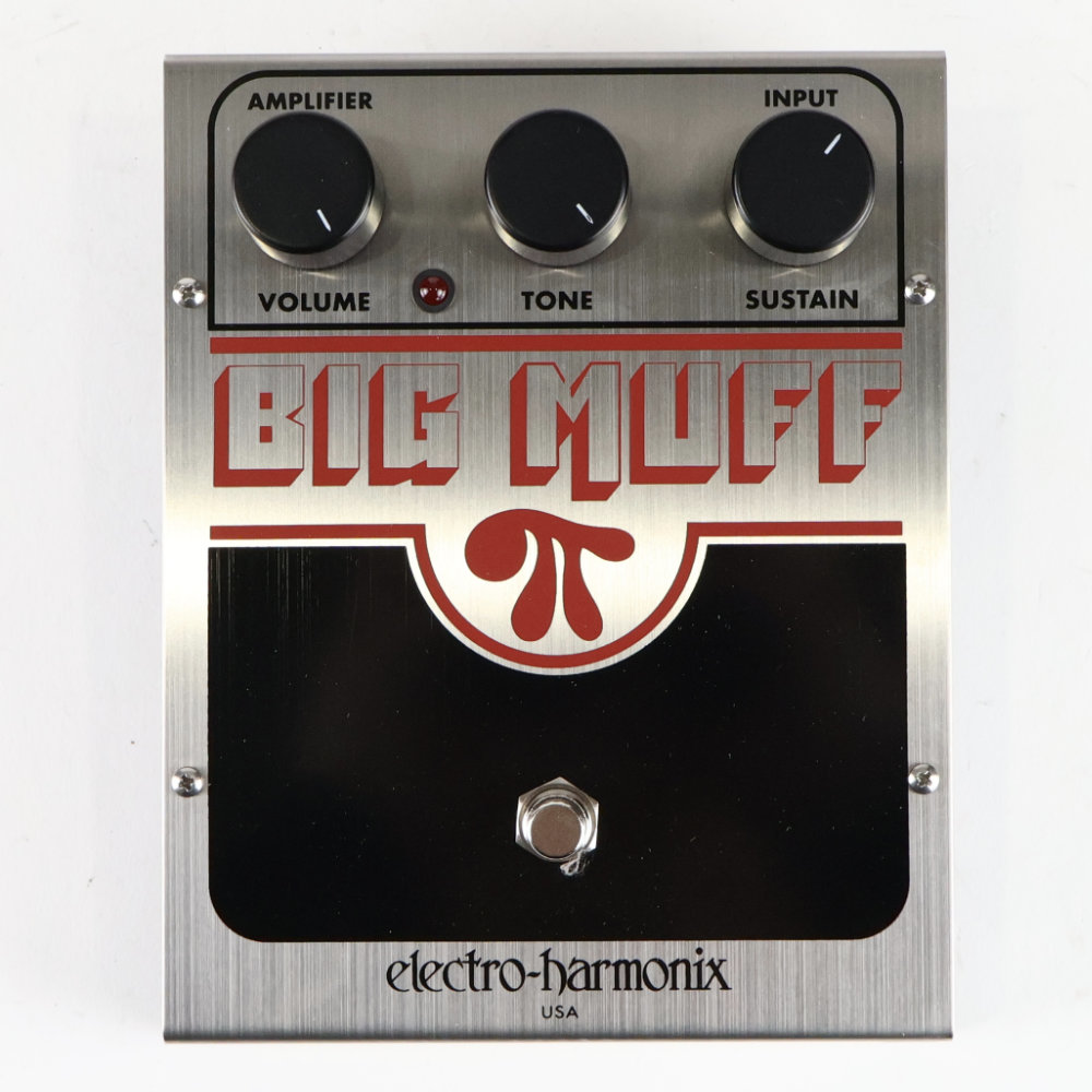 【中古】 ファズ ディストーション エフェクター ELECTRO-HARMONIX エレハモ Big Muff Pi ビッグマフ ギターエフェクター 正面