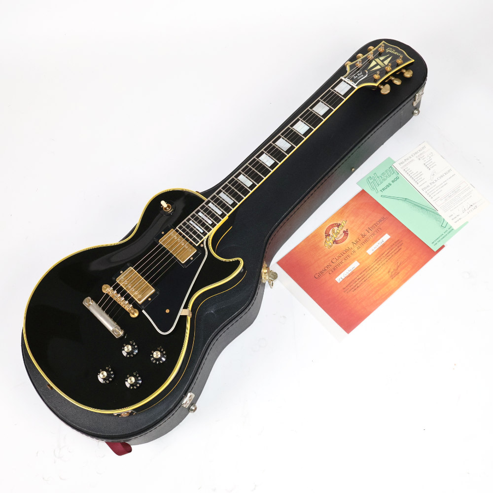【中古】 エレキギター Gibson Custom Shop 1968 Les Paul Custom Ebony 2004年製 Historic Collection ギブソン レスポールカスタム ’68