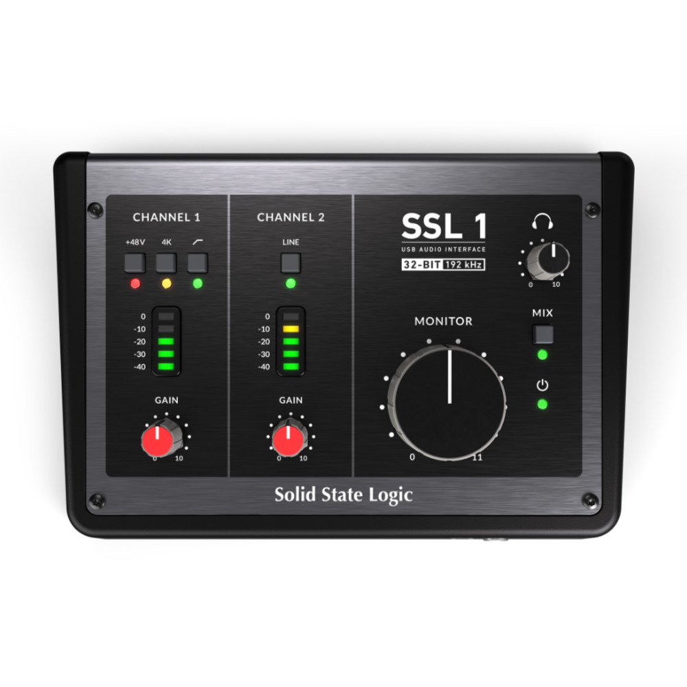 Solid State Logic ソリッドステートロジック SSL1 1 mic In + 1 Line In ／ 2out USB-C対応 USBオーディオインターフェイス