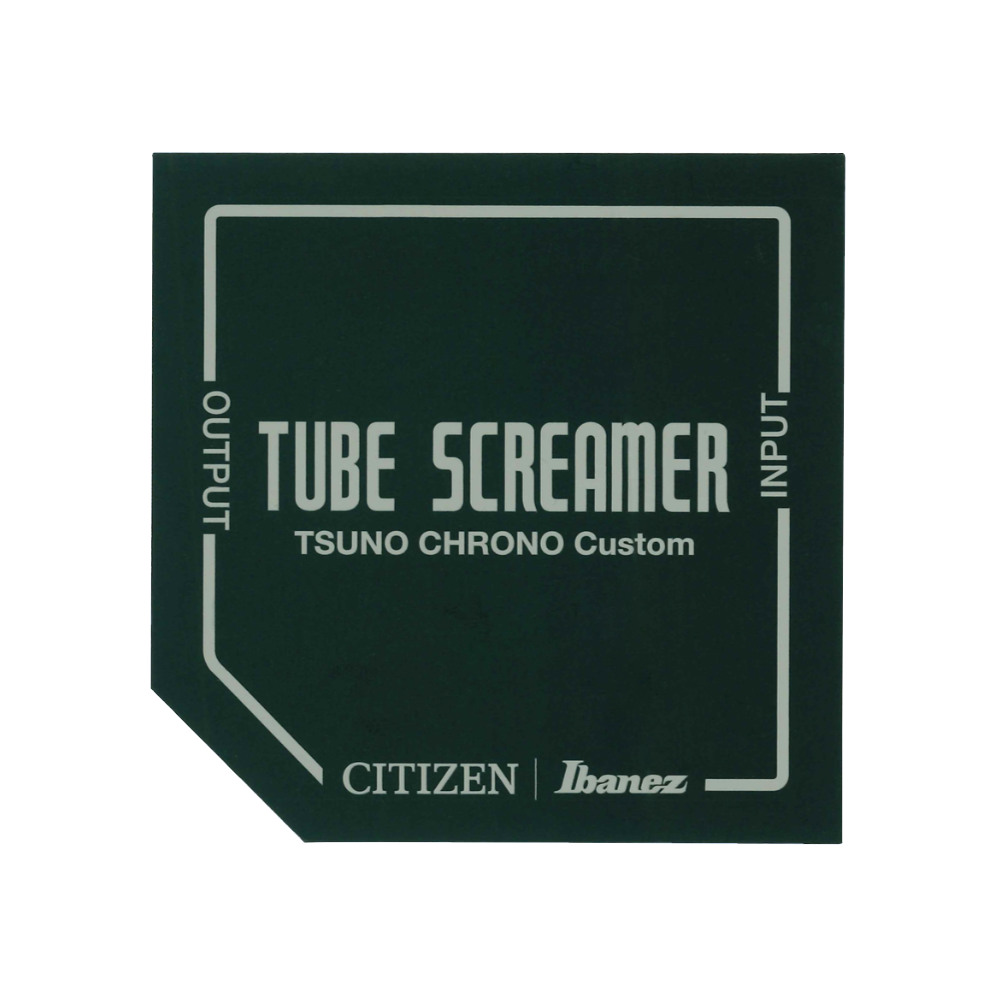 Ibanez × CITIZEN TSTCC808 TSUNO CHRONO Custom Tube Screamer Limited アイバニーズ × シチズン コラボレーションウォッチ 腕時計 付属カード画像
