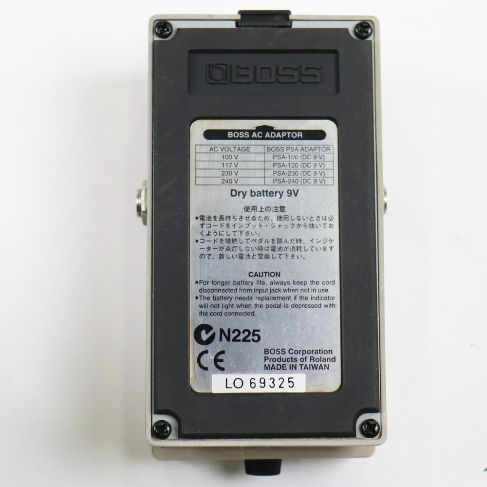 【中古】イコライザー エフェクター BOSS GE-7 Equalizer ギターエフェクター 裏