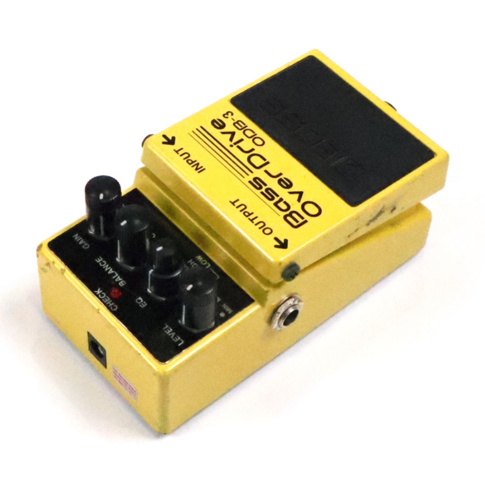 【中古】 ベースオーバードライブ エフェクター BOSS ODB-3 Bass OverDrive ベースエフェクター リア斜めアングル画像