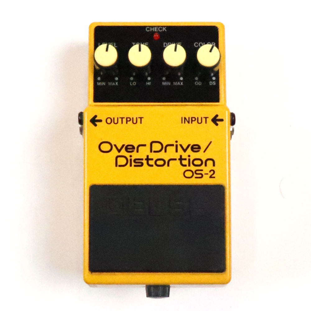 【中古】オーバードライブ ディストーション エフェクター BOSS OS-2 OverDrive Distortion ギターエフェクター