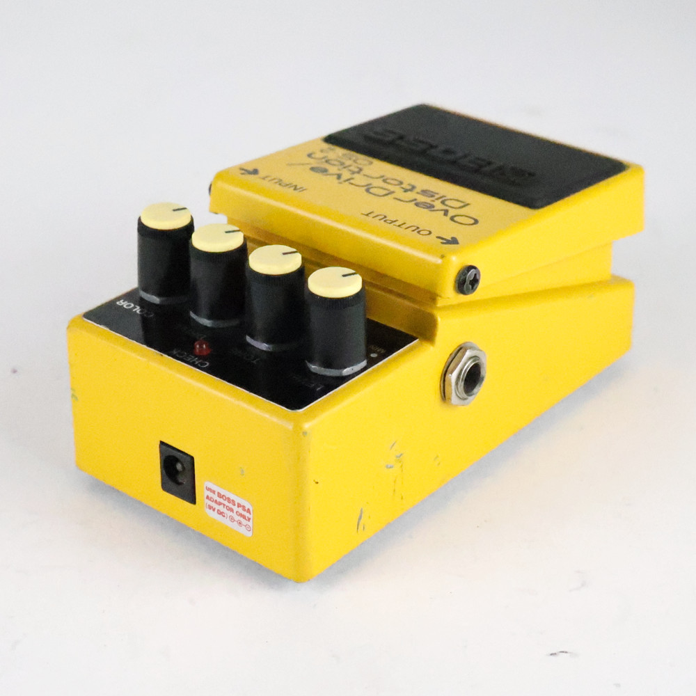 【中古】オーバードライブ ディストーション エフェクター BOSS OS-2 OverDrive Distortion ギターエフェクター 側面