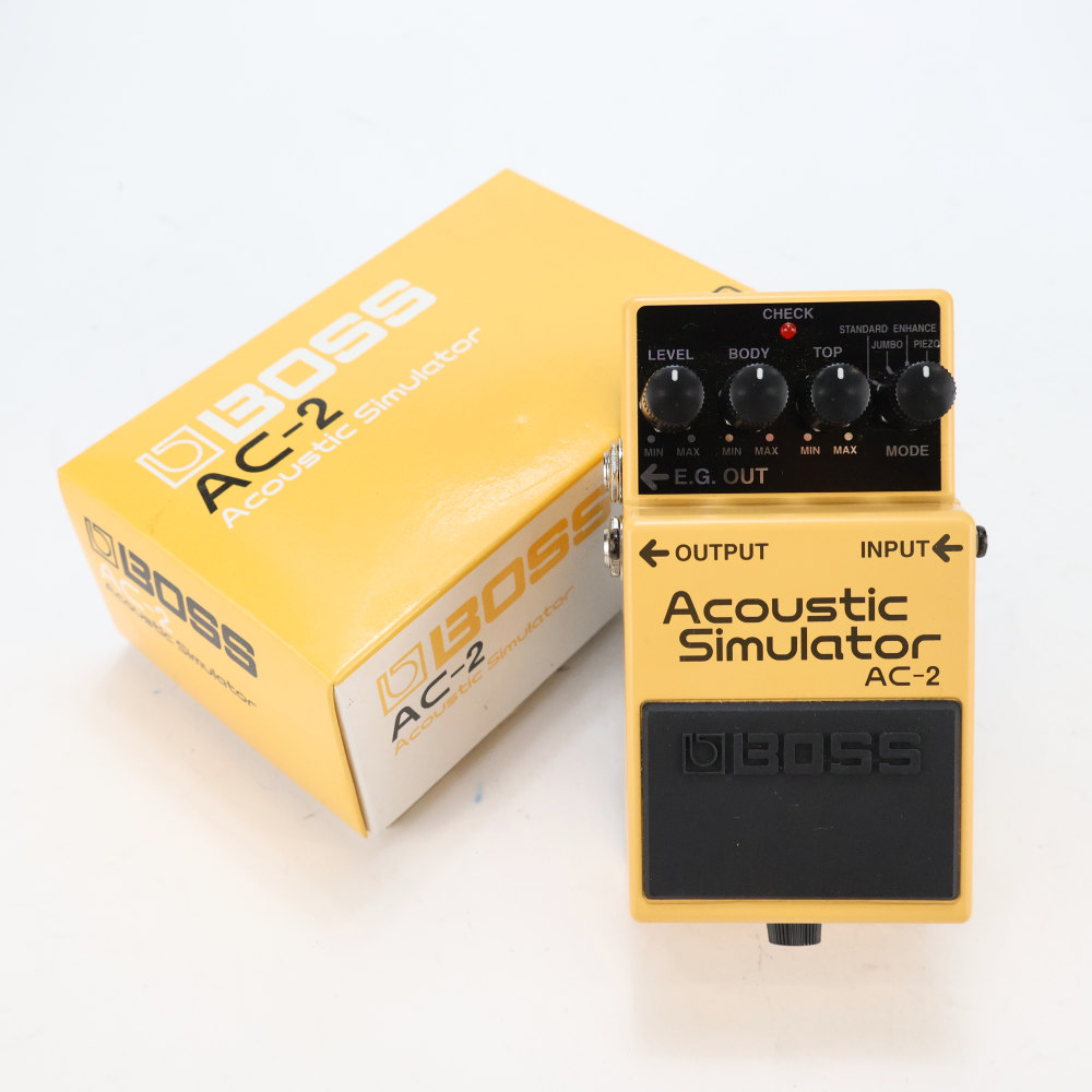 【中古】 アコースティックシミュレーター エフェクター BOSS AC-2 Acoustic Simulator ギターエフェクター